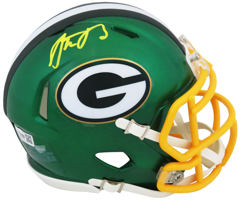 Aaron Rodgers Signed Green Bay Packers FLASH Riddell Speed Mini Helmet –  (Fanatics) – Schwartz Sports Memorabilia