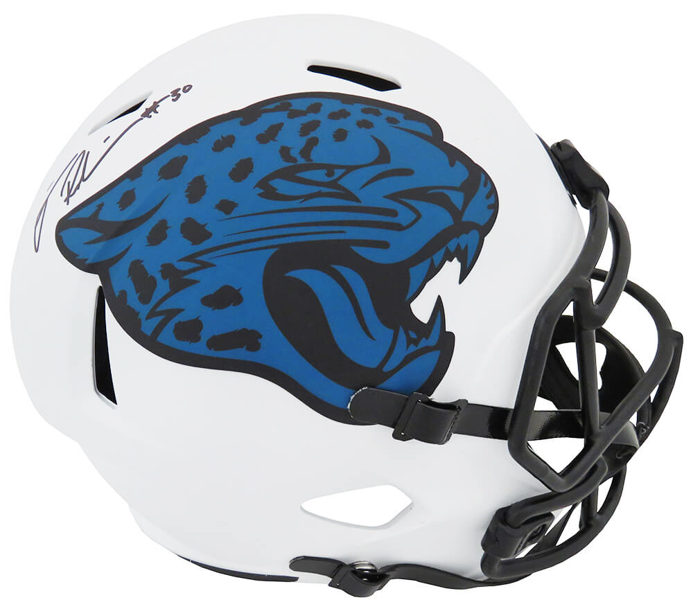 James Robinson Jacksonville Jaguars Autographed Riddell Speed Mini Helmet