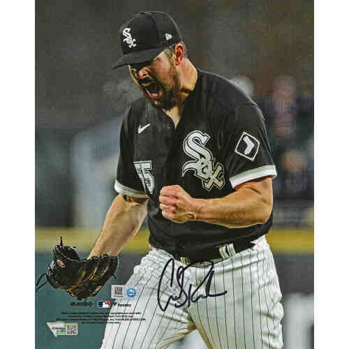 Carlos Rodon Signed Chicago White Sox No Hitter Fist Pump 8x10 Photo (Fanatics)