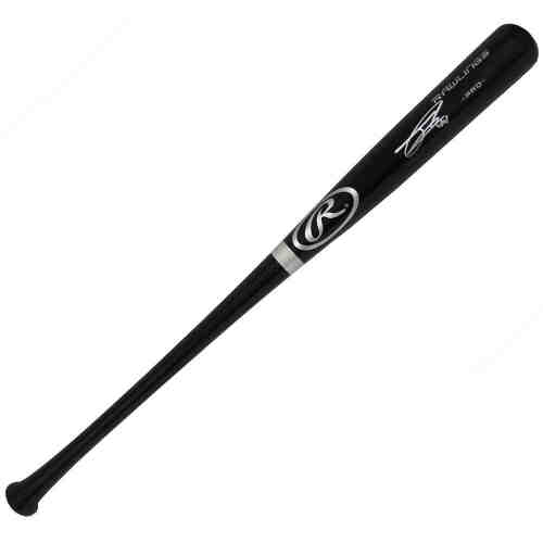 Julio Rodriguez Signed Rawlings Pro Black Baseball Bat (JSA)