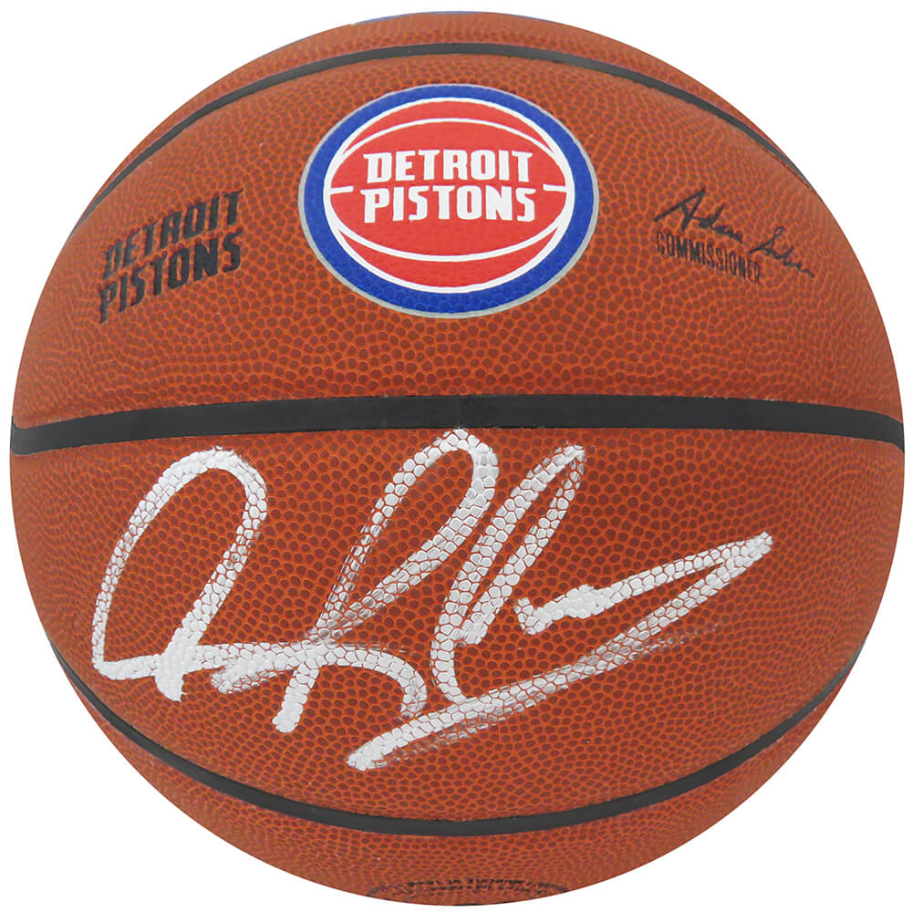 Detroit Pistons Dennis Rodman Signed NBA Basketball