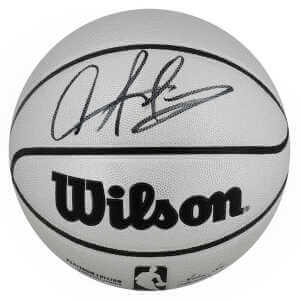 Dennis Rodman Signed Wilson Platinum Full Size NBA Basketball