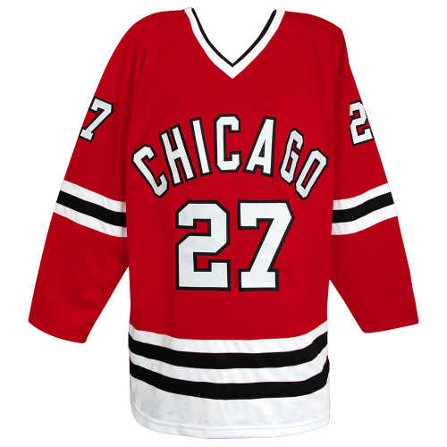 Jeremy Roenick Signed Red Custom Hockey Jersey w/HOF 2024 - Image 2