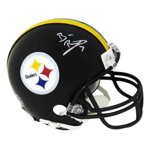 Ben Roethlisberger Signed Pittsburgh Steelers Riddell Mini Helmet