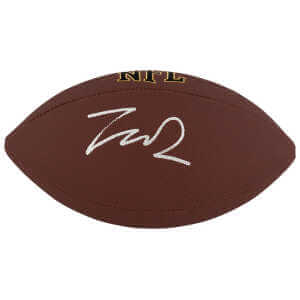 Tony Rojas Signed Wilson Super Grip Full Size NFL Football