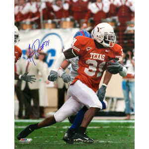 Aaron Ross Signed Texas Longhorns Action 16x20 Photo