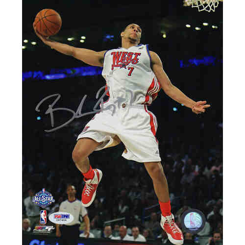 Brandon Roy Signed 2008 NBA All Star Game Action 8x10 Photo (PSA/DNA)