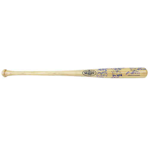 Rookie of the Year Winners Multi Signed Louisville Slugger Pro Stock Blonde Baseball Bat (11 Signatures / 11 Inscriptions)