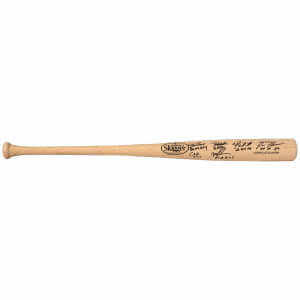 Rookie of the Year Winners Multi Signed Louisville Slugger Pro Stock Blonde Baseball Bat (6 Signatures / 6 Inscriptions)