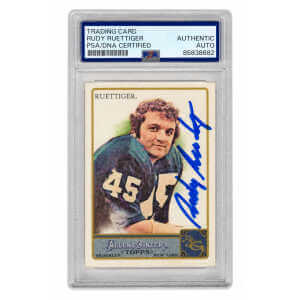 Rudy Ruettiger Signed Norte Dame 2011 Topps Allen & Ginter Football Card #238 - (PSA Encapsulated)