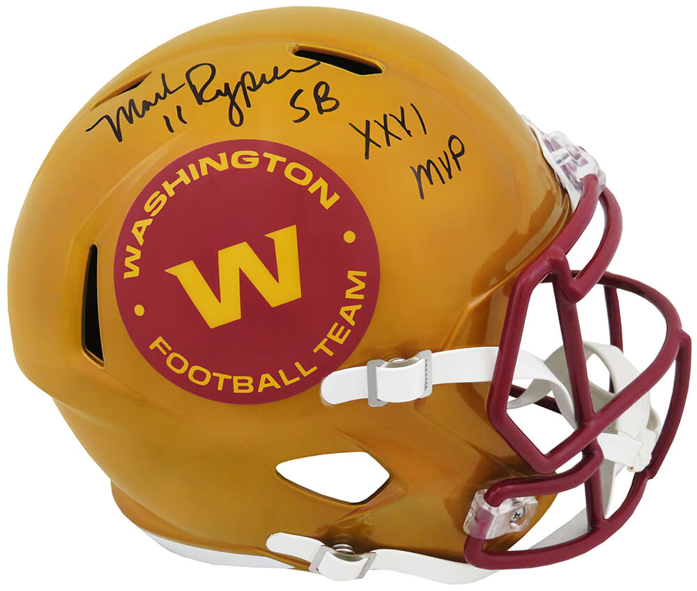 Denver Autographs Deion Sanders Signed Washington Football Team Flash Mini Helmet BAS 34588