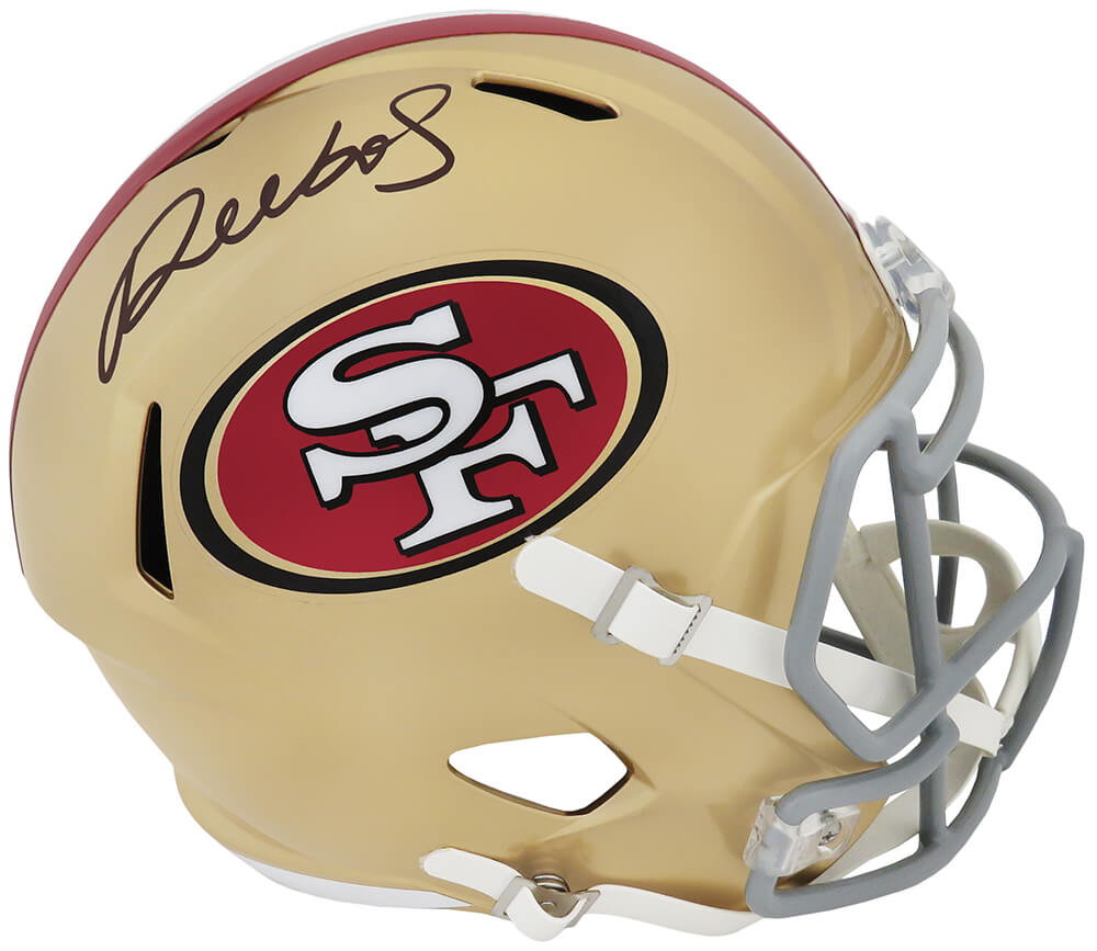 Deebo Samuel San Francisco 49ers Autographed Riddell Speed Mini Helmet