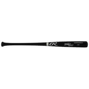 Ryne Sandberg Signed Rawlings Adirondack Black Baseball Bat w/HOF'05 - (JSA)