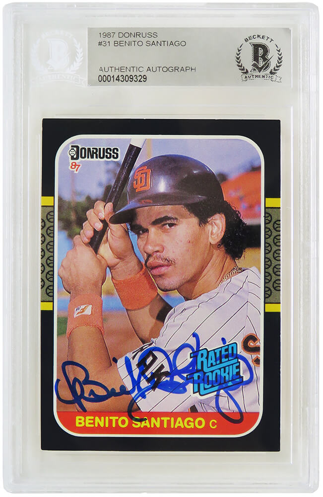 Benito Santiago Rookie Baseball Cards - Sports Trading Cards