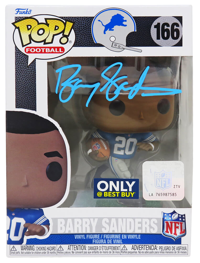 Funko Pop! Football Detroit Lions Barry Sanders Best Buy Exclusive