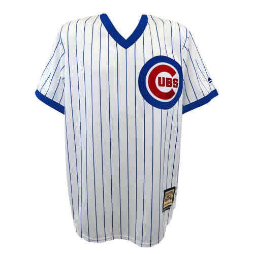 Ryne Sandberg Signed Cubs Majestic White Cooperstown Collection Jersey - Image 3