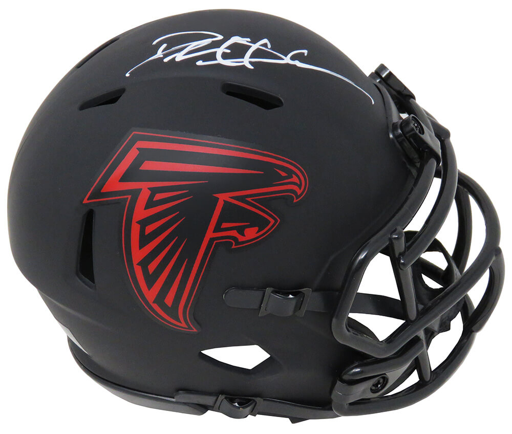 signed deion sanders helmet