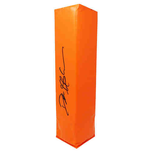Deion Sanders Signed Orange Endzone Football Pylon