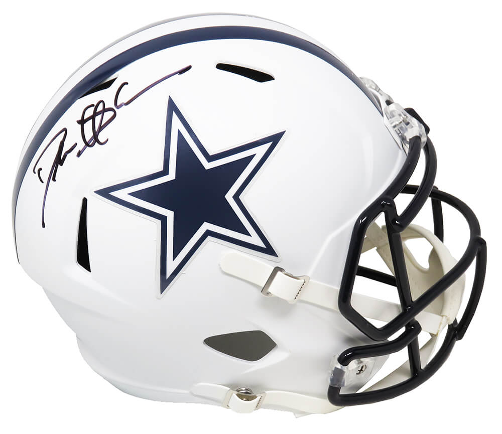 Deion Sanders Signed Replica Helmet - Full Size Dallas Cowboys