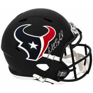 Matt Schaub Signed Houston Texans Riddell Full Size Speed Replica Helmet