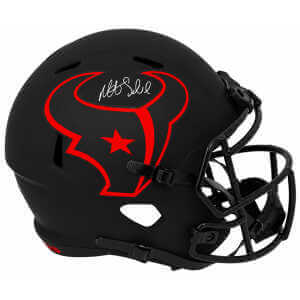 Matt Schaub Signed Houston Texans ECLIPSE Riddell Full Size Speed Replica Helmet