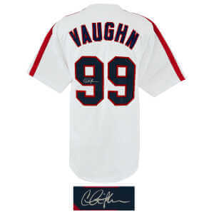 Charlie Sheen Signed White Custom Baseball Jersey