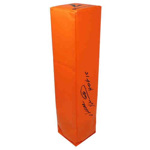 Will Shields Signed Orange Endzone Football Pylon w/HOF'15