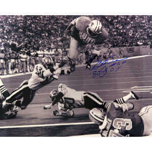 Billy Sims Signed Detroit Lions B&W Action 16x20 Photo w/80 ROY