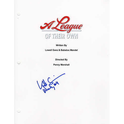 Kelli Simpkins Signed A League Of Their Own Movie Script Cover Page w/Beverly #4