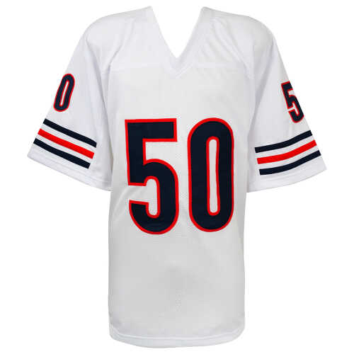 Mike Singletary Signed White Custom Football Jersey w/HOF'98 - Image 3