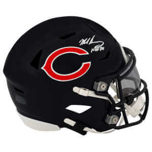 Mike Singletary Signed Chicago Bears Riddell Mid-Size (MIDI) SpeedFlex Helmet w/HOF'98