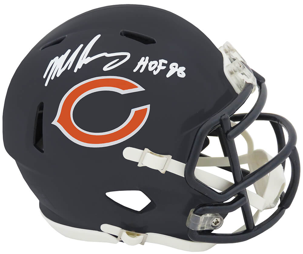 Khalil Mack Autographed Signed Chicago Bears Full Size Replica Helmet In  Front Beckett Beckett