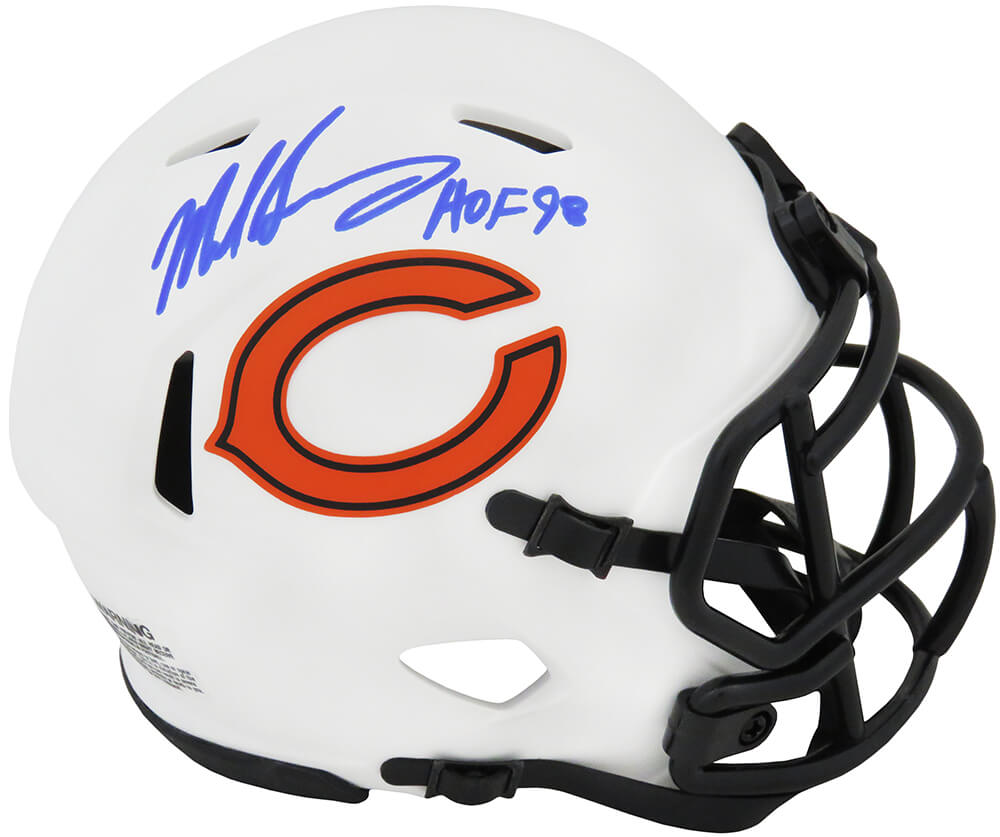 Mike Singletary Autographed Chicago Bears Eclipse Mini Helmet –