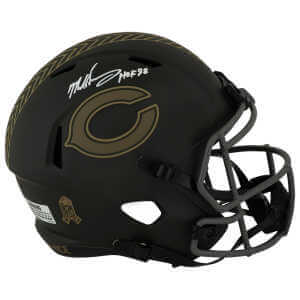 Mike Singletary Signed Chicago Bears 2025 SALUTE Riddell Full Size Speed Replica Helmet w/HOF'98