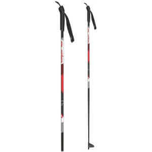 Alpina ST Ski Poles · 2025 - Black/Red - 60IN_150CM