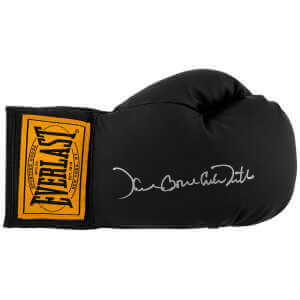 James 'Bonecrusher' Smith Signed Everlast Black Full Size Boxing Glove