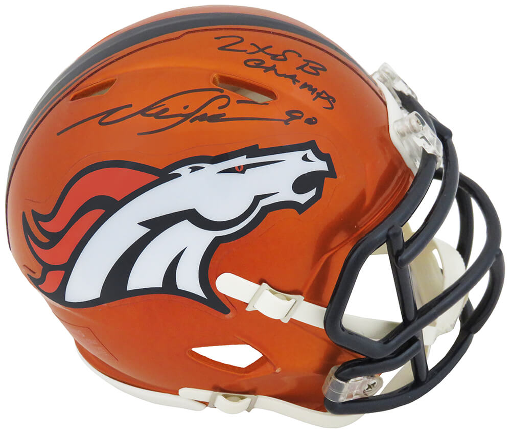 Denver Broncos Riddell Flash Speed Mini Helmet