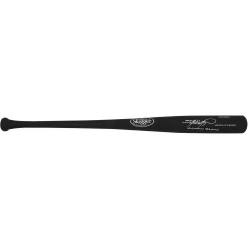 Sammy Sosa Signed Louisville Slugger Pro Stock Black Baseball Bat w/Slammin' Sammy