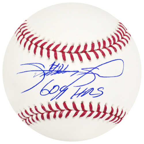 Sammy Sosa Signed Rawlings Official MLB Baseball w/609 HRs