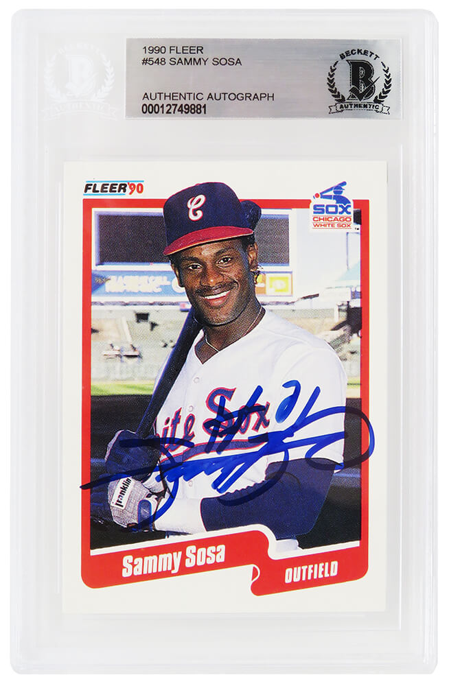 Fleer Frank Thomas Chicago White Sox Baseball Sports Trading Cards