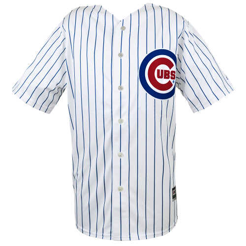 Sammy Sosa Signed Chicago Cubs White Pinstripe Majestic Replica Baseball Jersey - Image 3