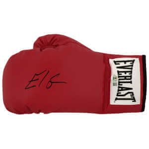 Errol Spence Jr Signed Everlast Red Boxing Glove - (Beckett)