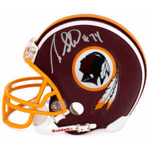 George Starke Signed Washington Throwback Riddell (VSR4) Mini Helmet