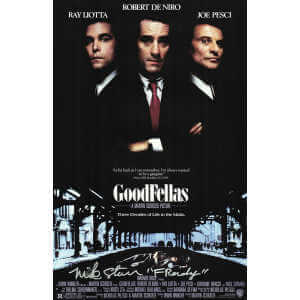 Mike Starr Signed Goodfellas 11x17 Movie Poster w/Frenchy