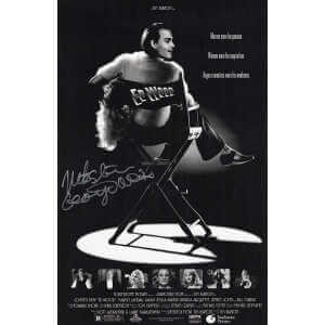 Mike Starr Signed Ed Wood 11x17 Movie Poster w/George Weiss