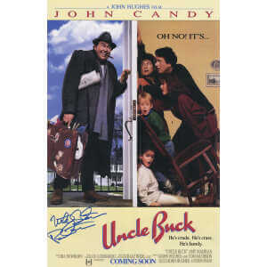 Mike Starr Signed Uncle Buck 11x17 Movie Poster w/Pooter