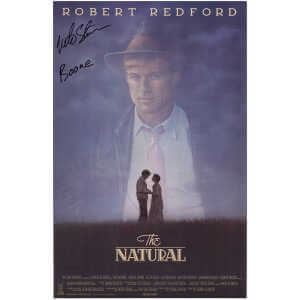 Mike Starr Signed The Natural 11x17 Movie Poster w/Boone