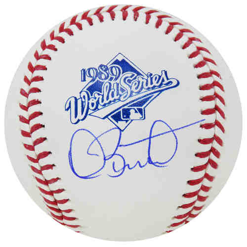 Dave Stewart Signed Rawlings Official 1989 World Series Baseball