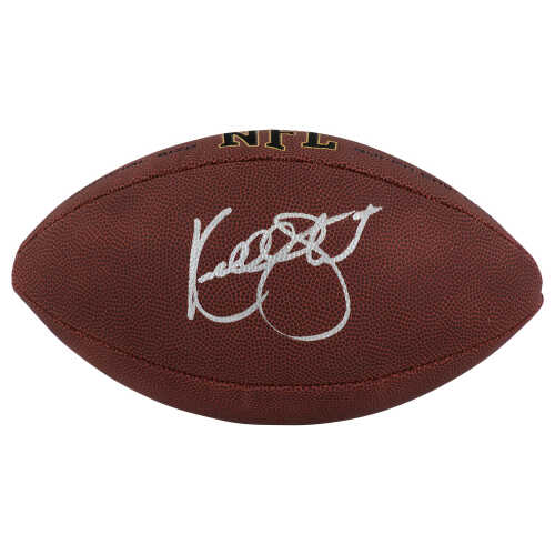 Kordell Stewart Signed Wilson Super Grip Full Size NFL Football