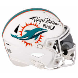 Dwight Stephenson Signed Miami Dolphins Riddell Mid-Size (MIDI) SpeedFlex Helmet w/HOF'98